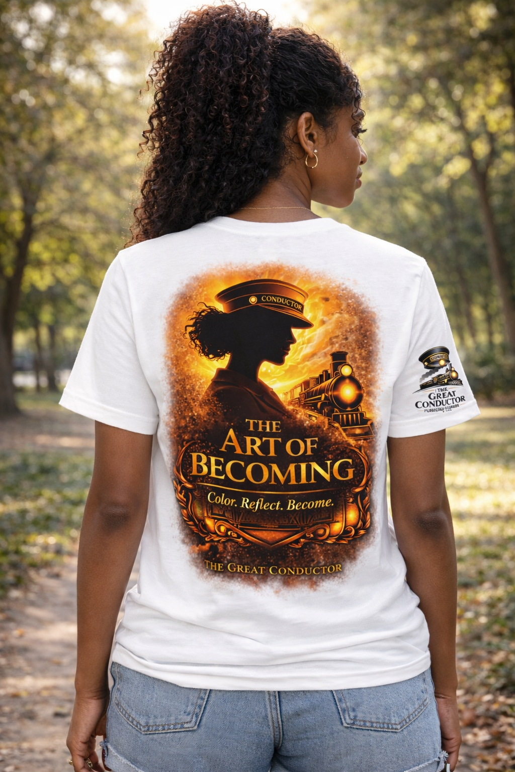 The Release-The Art Of Becoming (colorable shirt) - Image 4