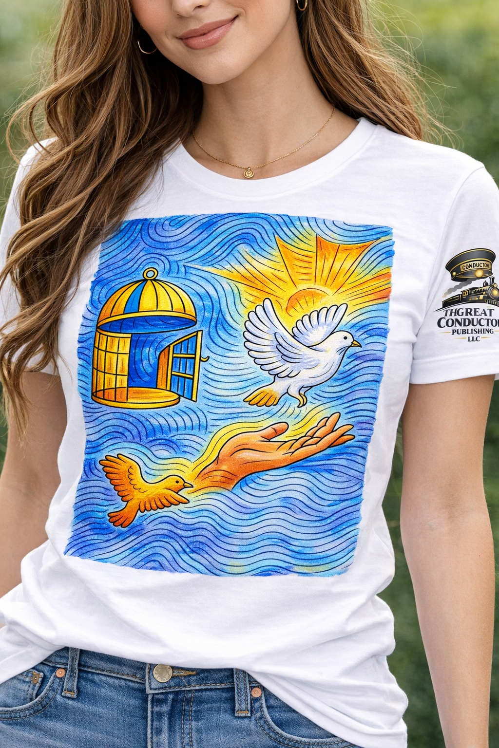 The Release-The Art Of Becoming (colorable shirt) - Image 5