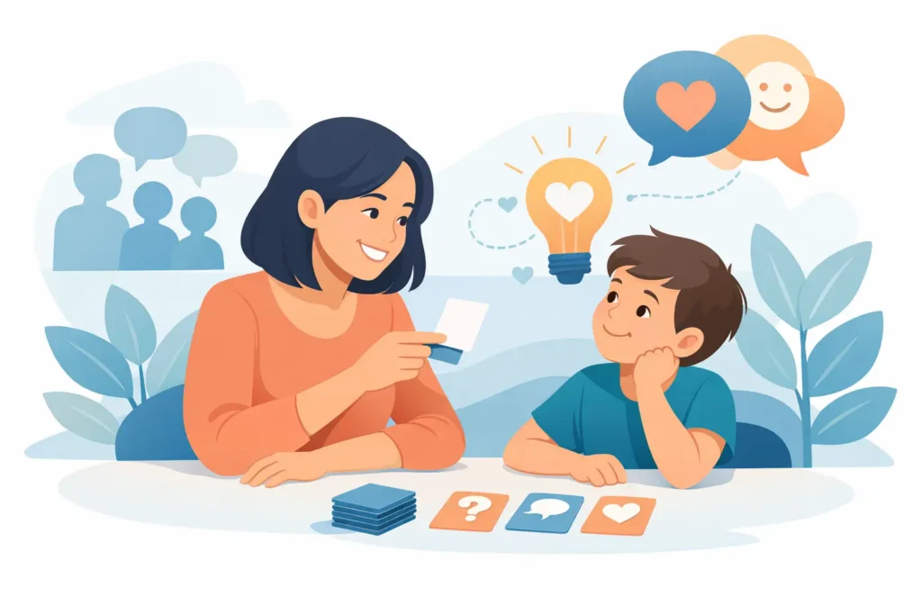 How Parent Child Conversation Cards Help