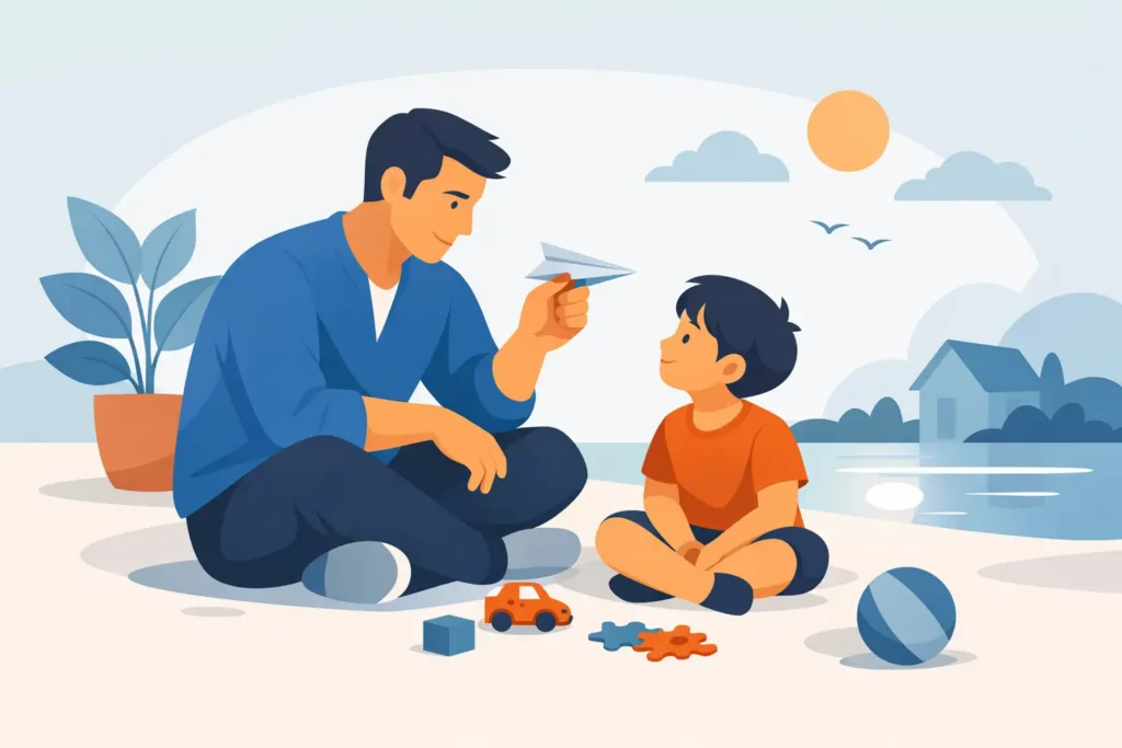 Father Child Connection Begins With Small Moments
